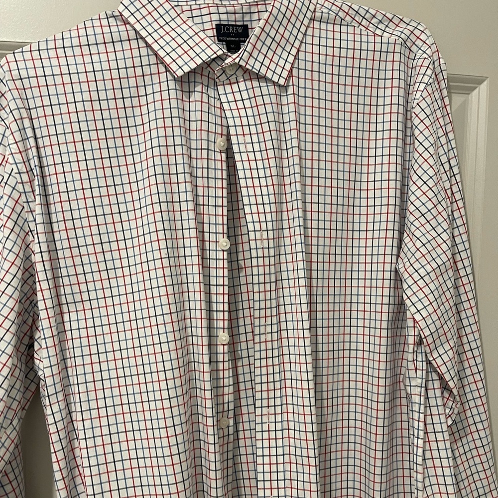 J crew button up